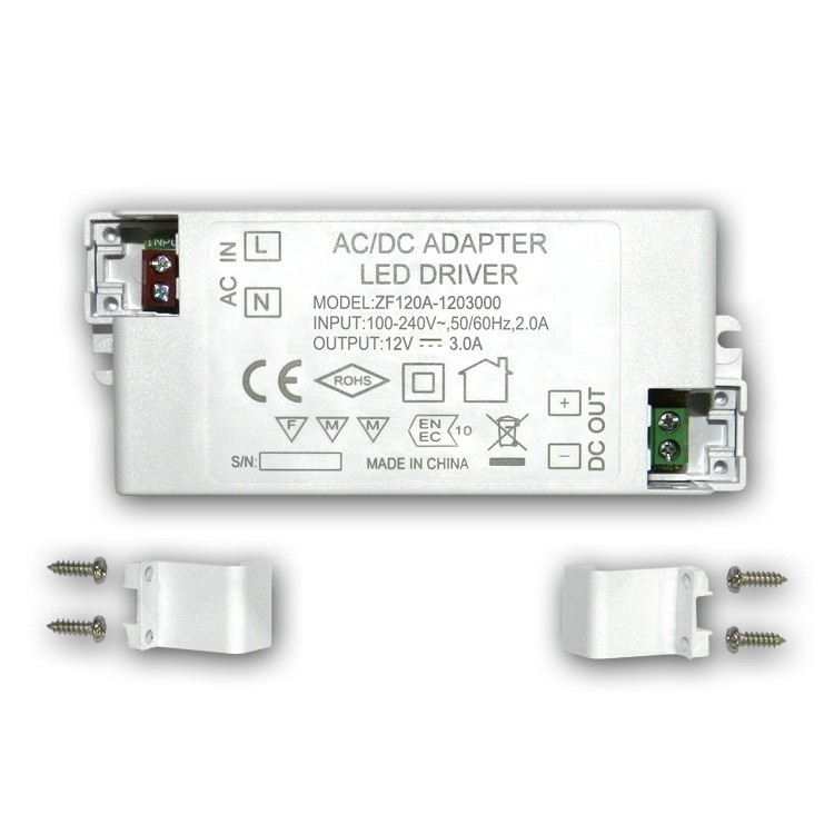 36W led驅(qū)動(dòng)電源UL/CE認(rèn)證12V3A/24V1.5A