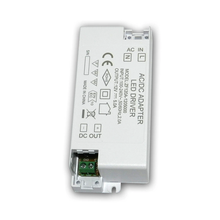 60W led驅(qū)動(dòng)電源UL/CE認(rèn)證12V5A/24V2.5A